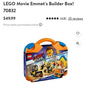 LEGO Movie 2 Emmet's Builder Box!